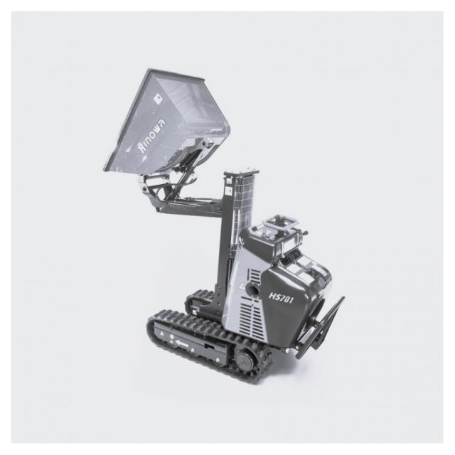 MINIDUMPER ORUGAS   500 KG. DESCARGA ALTURA
