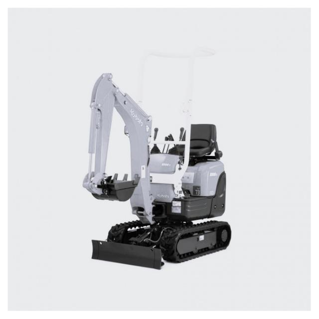 MINIEXCAVADORA      800 KG.