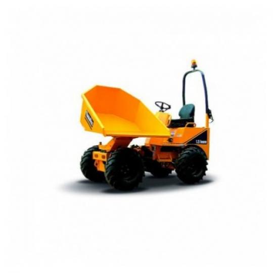 ALQUILER DE DUMPER 1500 KGS. 4 X 4 LATERAL/GIRATORIO EN GIPUZKOA | ORIALKI