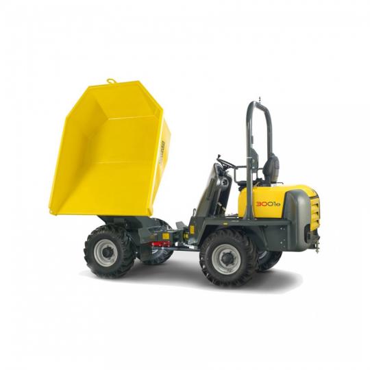 ALQUILER DE DUMPER 3000 KGS. 4 X 4 LATERAL/GIRATORIO EN GIPUZKOA | ORIALKI