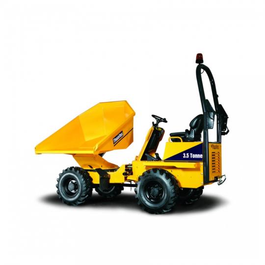 ALQUILER DE DUMPER 3500 KGS. 4X4 LATERAL/GIRATORIO EN GIPUZKOA | ORIALKI
