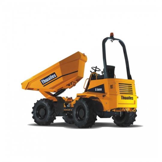 ALQUILER DE DUMPER 6000 KGS. 4 X 4 LATERAL/GIRATORIO EN GIPUZKOA | ORIALKI
