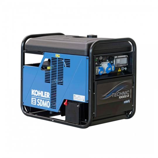 ALQUILER DE GRUPO ELECTROGENO GASOLINA MONOFASICO 10.000 W. ESTABILIZADOR EN GIPUZKOA | ORIALKI