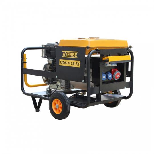 ALQUILER DE GRUPO ELECTROGENO GASOLINA MONOFASICO 9.000 W. ESTABILIZADOR EN GIPUZKOA | ORIALKI